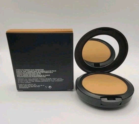 MAC Studio Fix Powder Plus Foundation – NC44.5 – 15g Full Size – New & Authentic