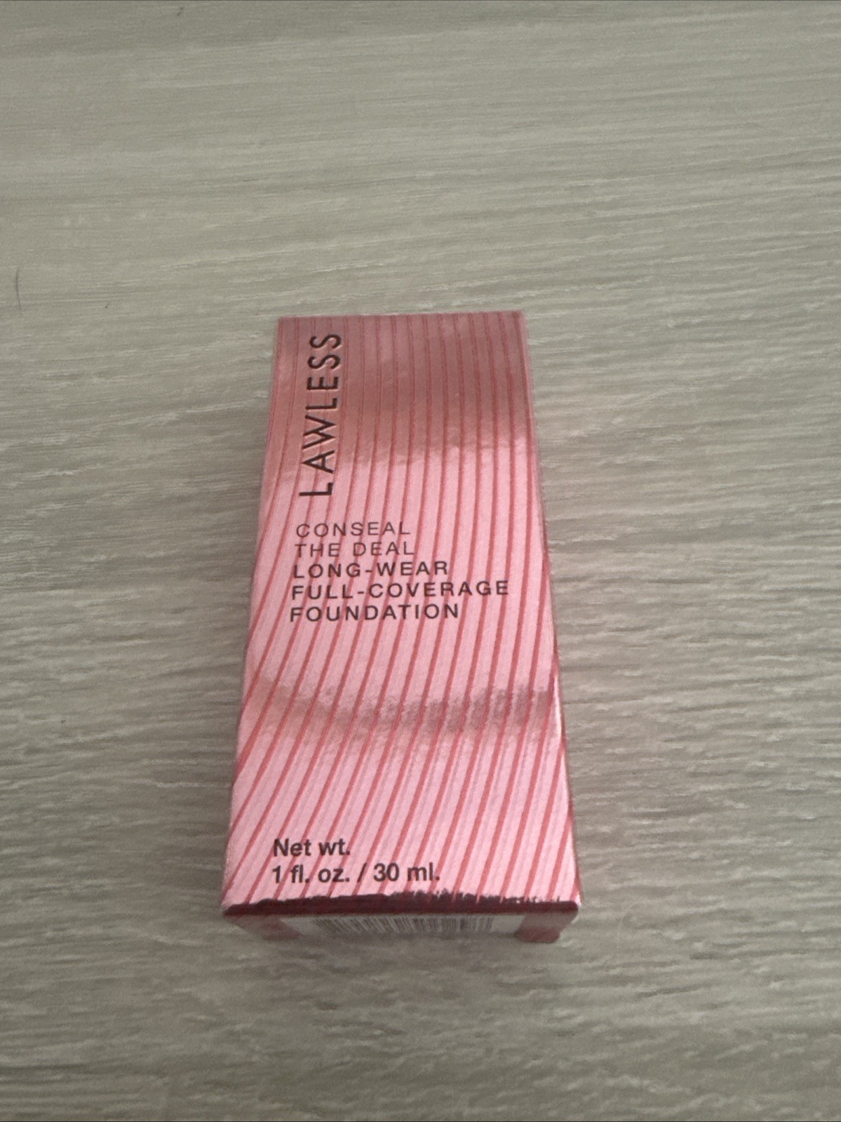 Lawless Conseal the Deal Long Wear Full Coverage Foundation 30ml Citrine