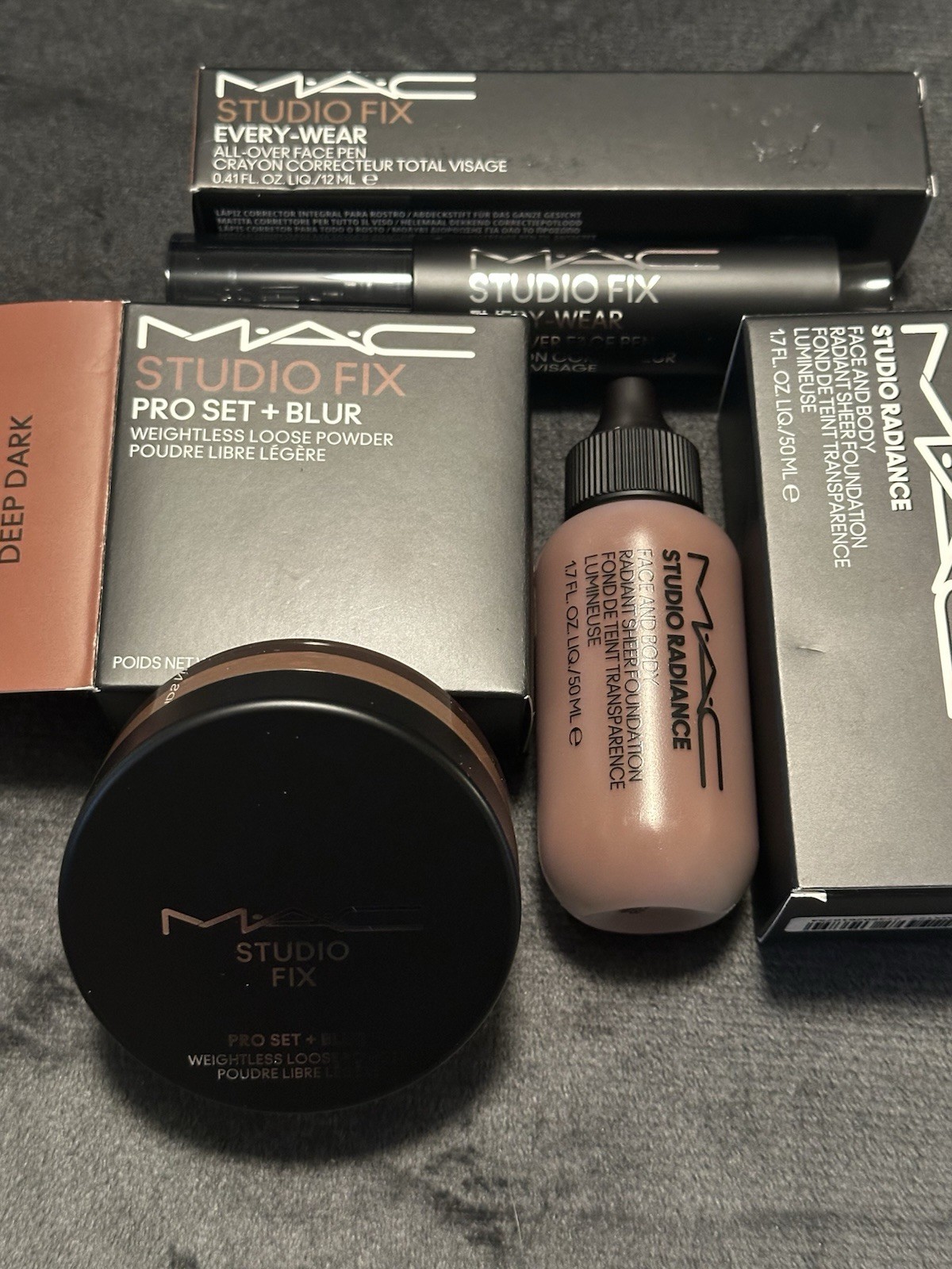 3 M.A.C Studio Item Bundle