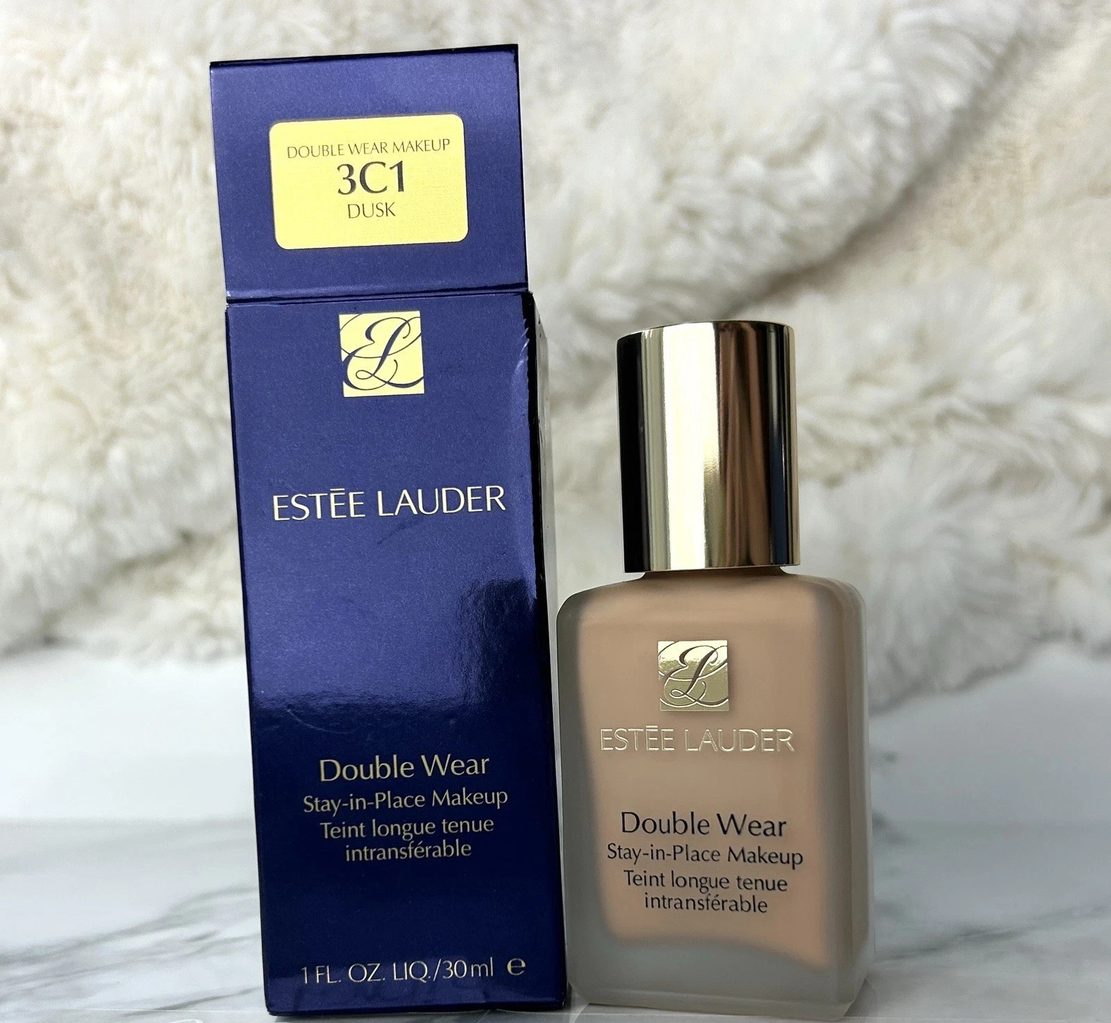 Estee Lauder Double Wear Stay-in-Place Makeup 3C1 Dusk – 1fl.oz / 30ml – NIB