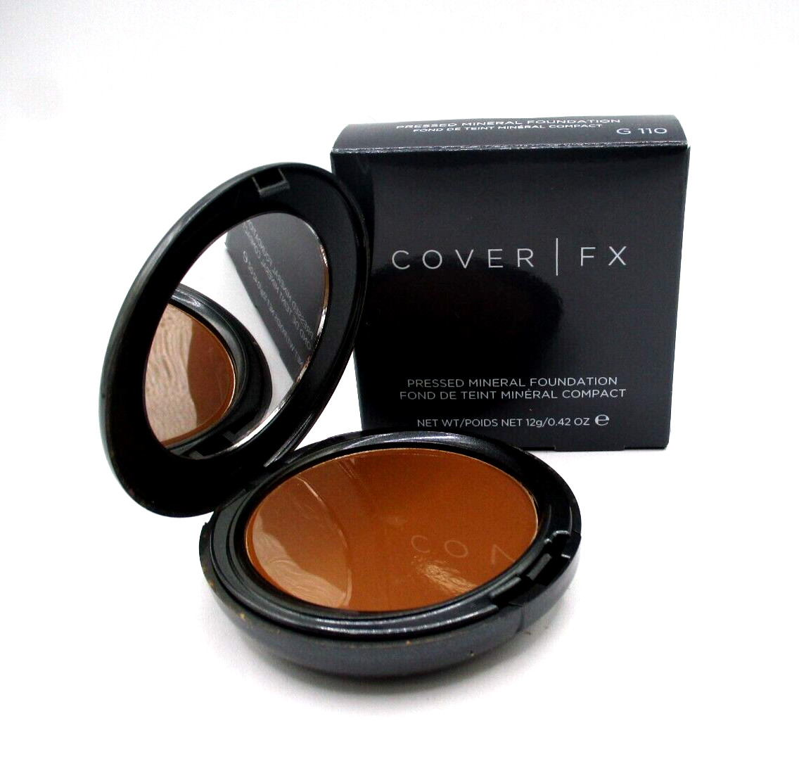 Cover FX Pressed Mineral Foundation Compact G 110 BNIB 12 g / 0.42 oz