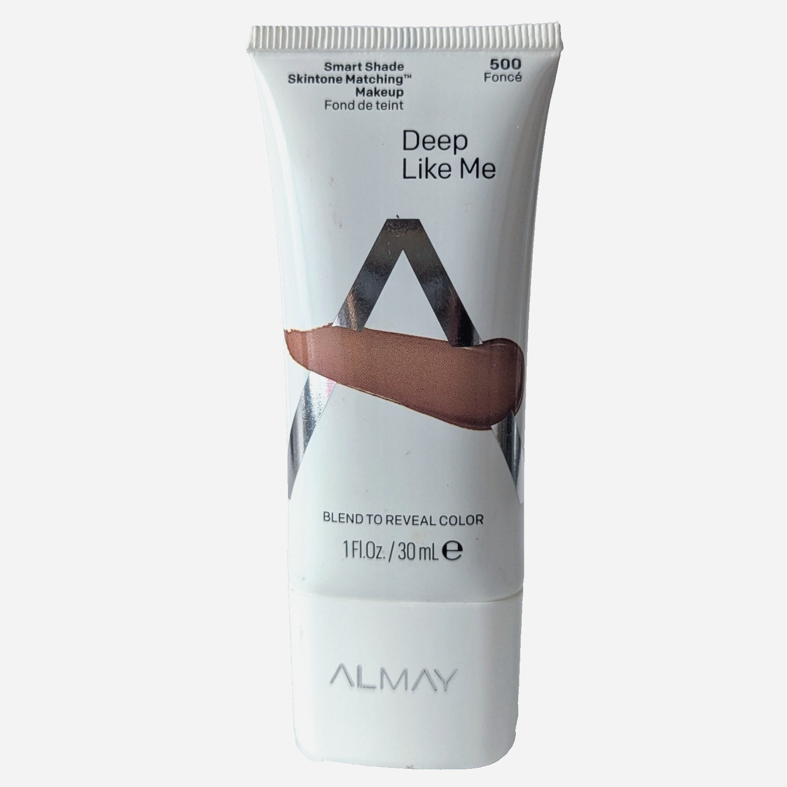 Almay Smart Shade Anti-Aging Skintone Matching Makeup 500 DEEP LIKE ME 1 fl.oz