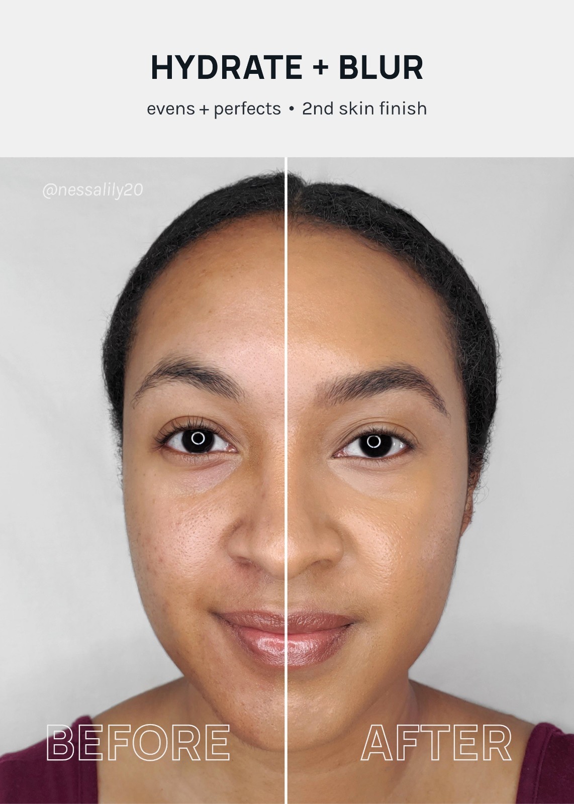 AOA Dewy Blend Foundation Hydrating Lightweight Full Coverage Natural Glow Makeu