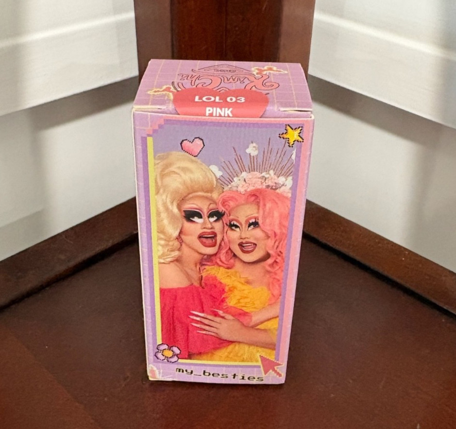 Kim Chi X Trixie Mattel Bff4vr Collab Lipstick LOL 03 Sealed and 100% Authentic