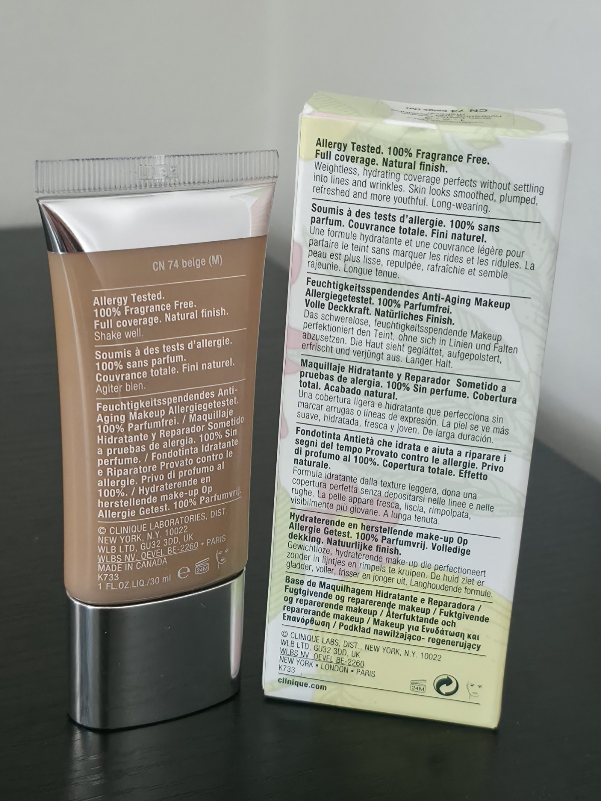 Clinique Even Better Refresh Hydrating and Repairing Makeup CN 74 Beige 30ml