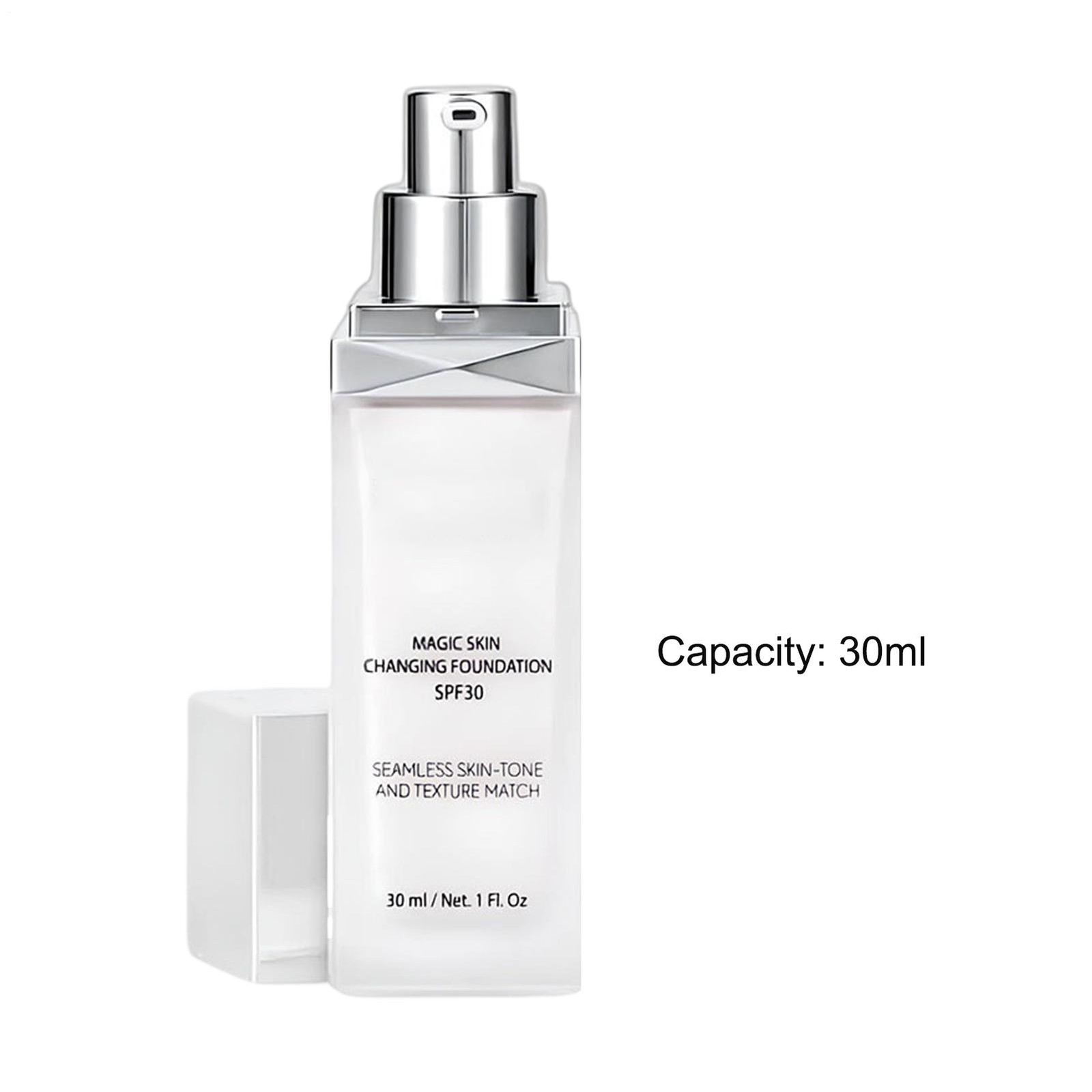 Vima Color Changing Foundation with SPF Sunscreen Fragrance Free 1.0 oz