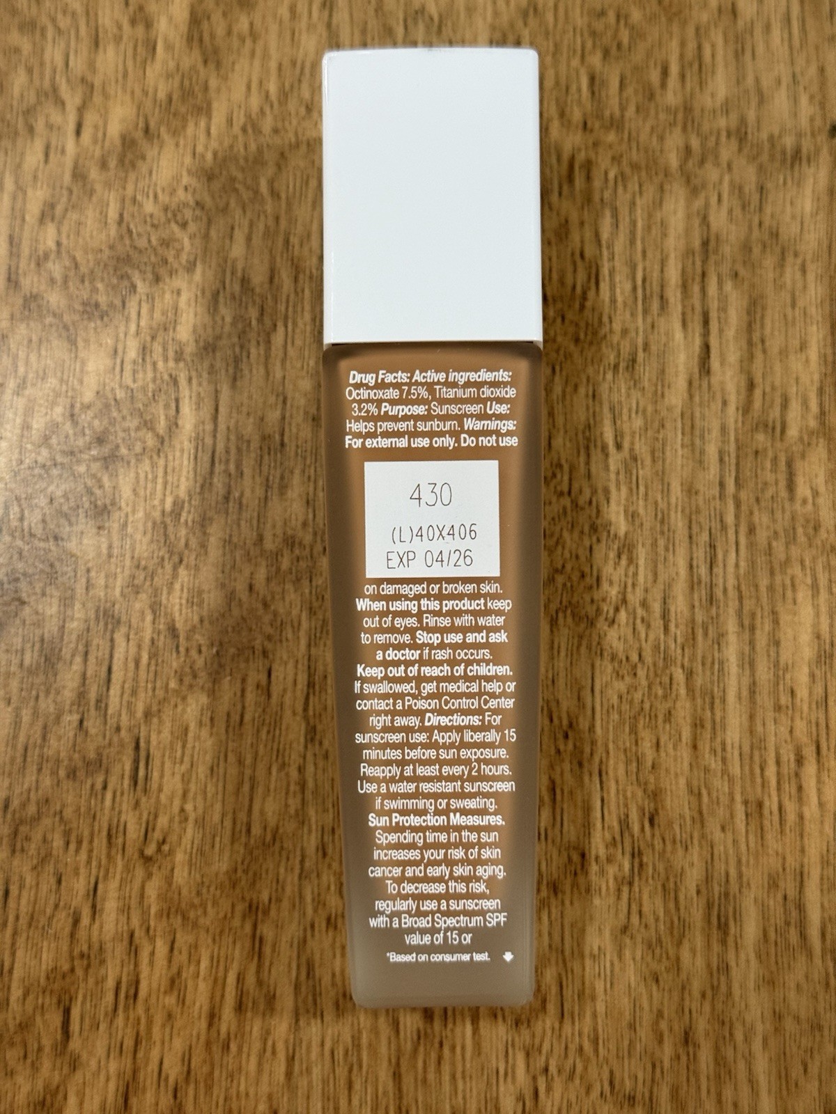 CS Lancome/Rénergie Lift Makeup Foundation Spf 27 (DORE (W) 430) 1.0 Oz