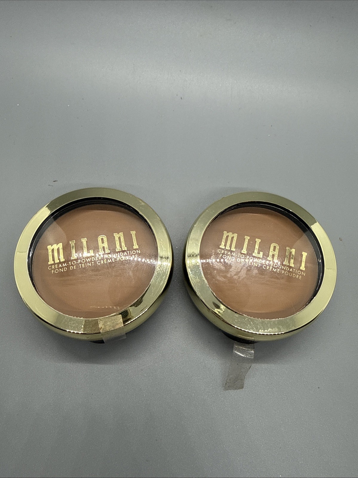LOT of 2 Milani Conceal + Perfect Cream To Powder Smooth Finish, Tan 270