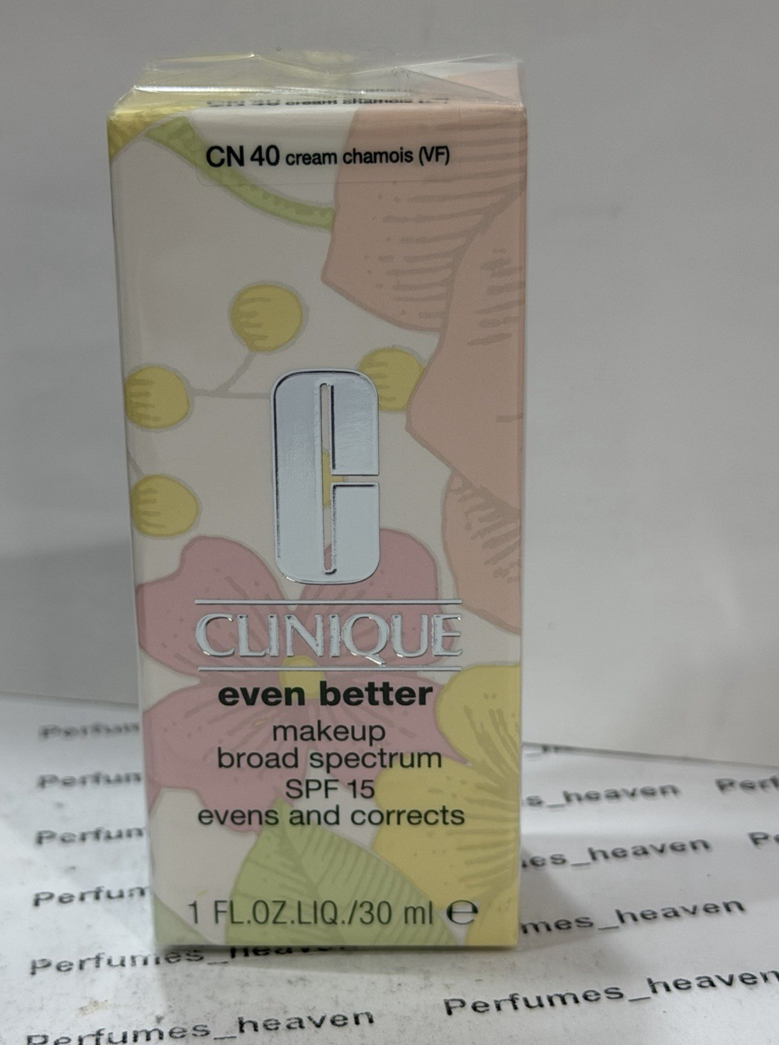 CLINIQUE Even Better Makeup FoundationSPF 15 CN 40 Cream Chamois (VF) 1oz.