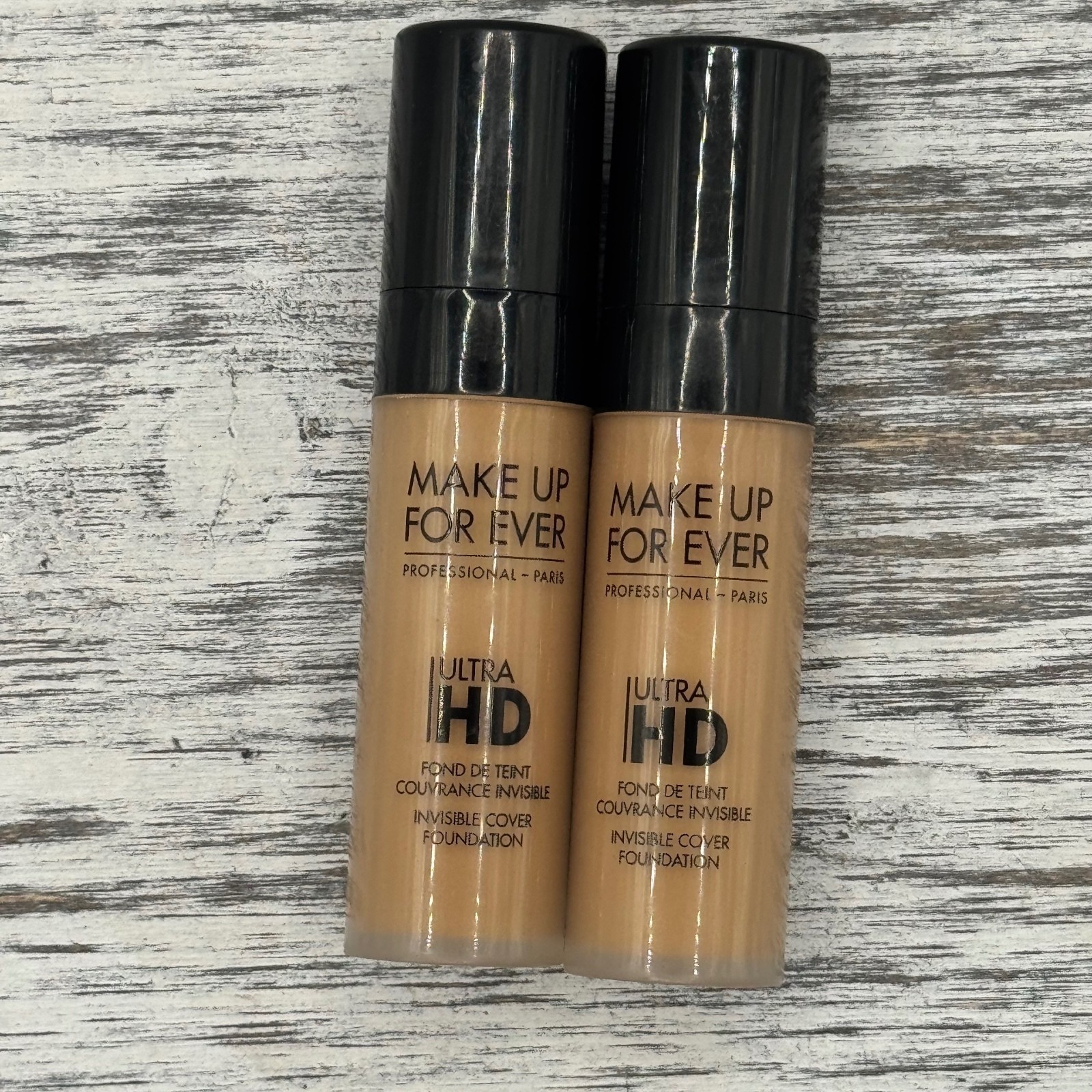 2 X Makeup Forever Ultra HD Liquid Foundation Y415 .16oz/5ml RARE Brand New