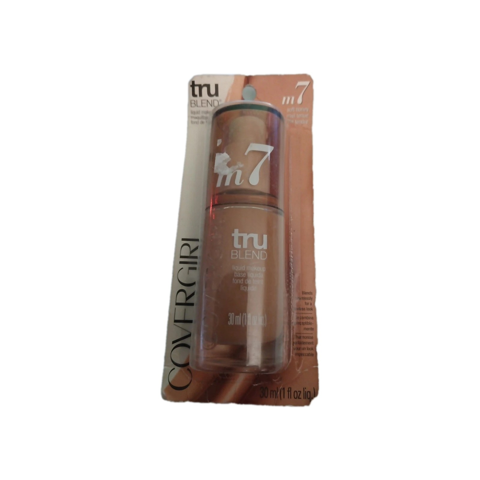 Covergirl Tru Blend Hydrating Liquid Foundation M7 SOFT HONEY