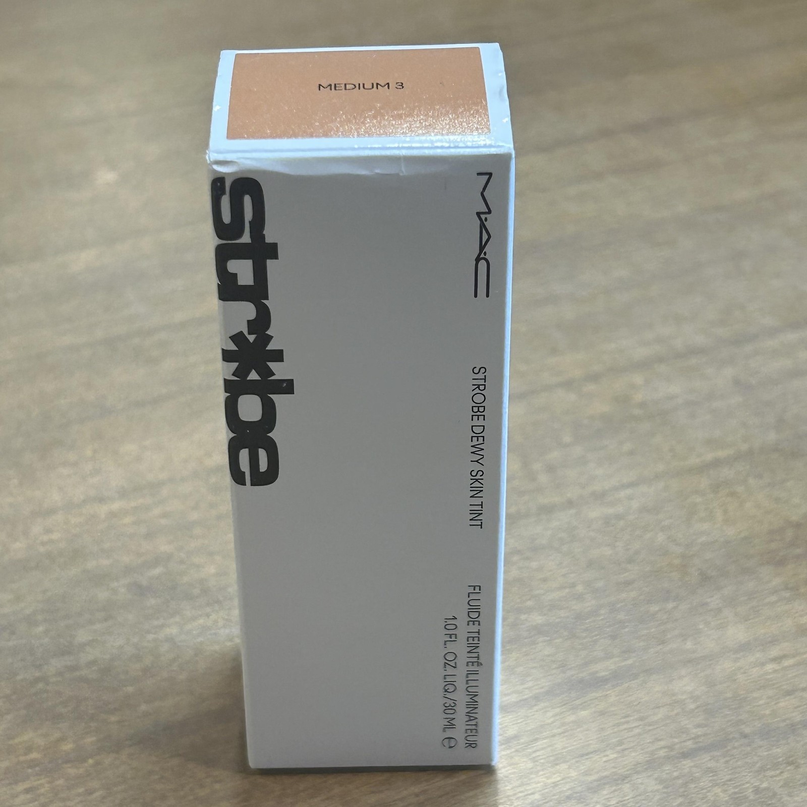 MAC Strobe Dewy Skin Tint Medium 3 1oz 30ml Tinted Moisturizer Dewy Women