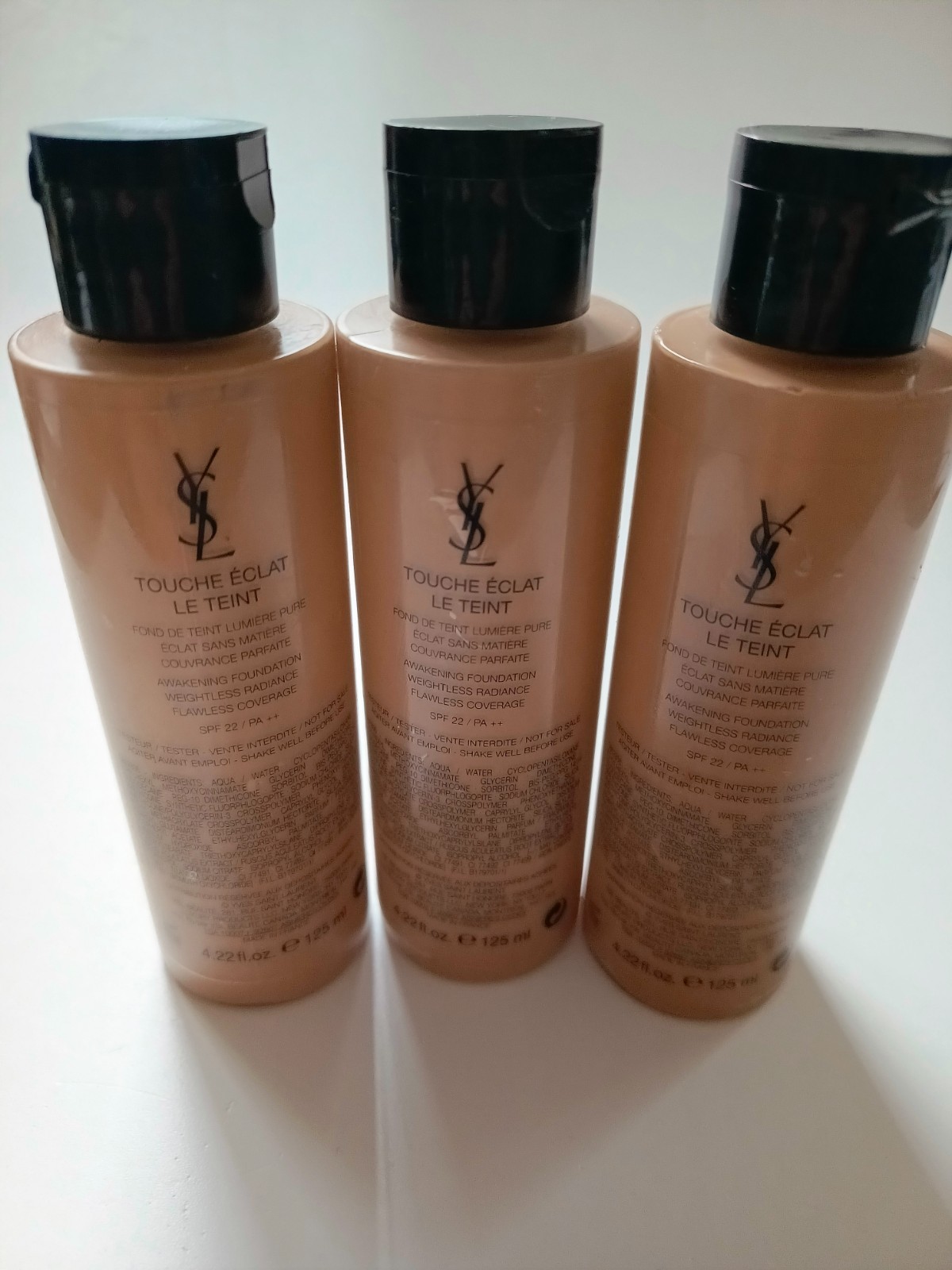 YSL touche eclat le teint awakening foundation 125ml BR30 B40 B45 B50 BD50