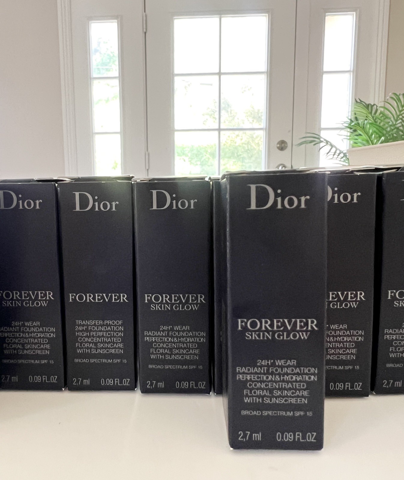 Dior Forever Skin Glow Foundation Sample 3 ml SPF15 Travel Size Choose Shade