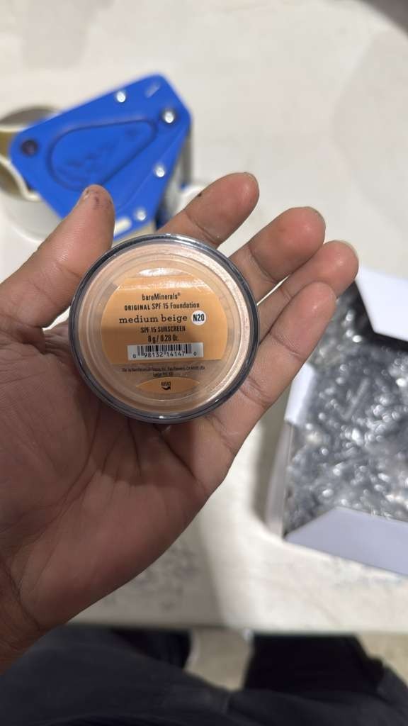 bareMinerals SPF15 Original Loose Powder Foundation N20 Medium Beige 8g New