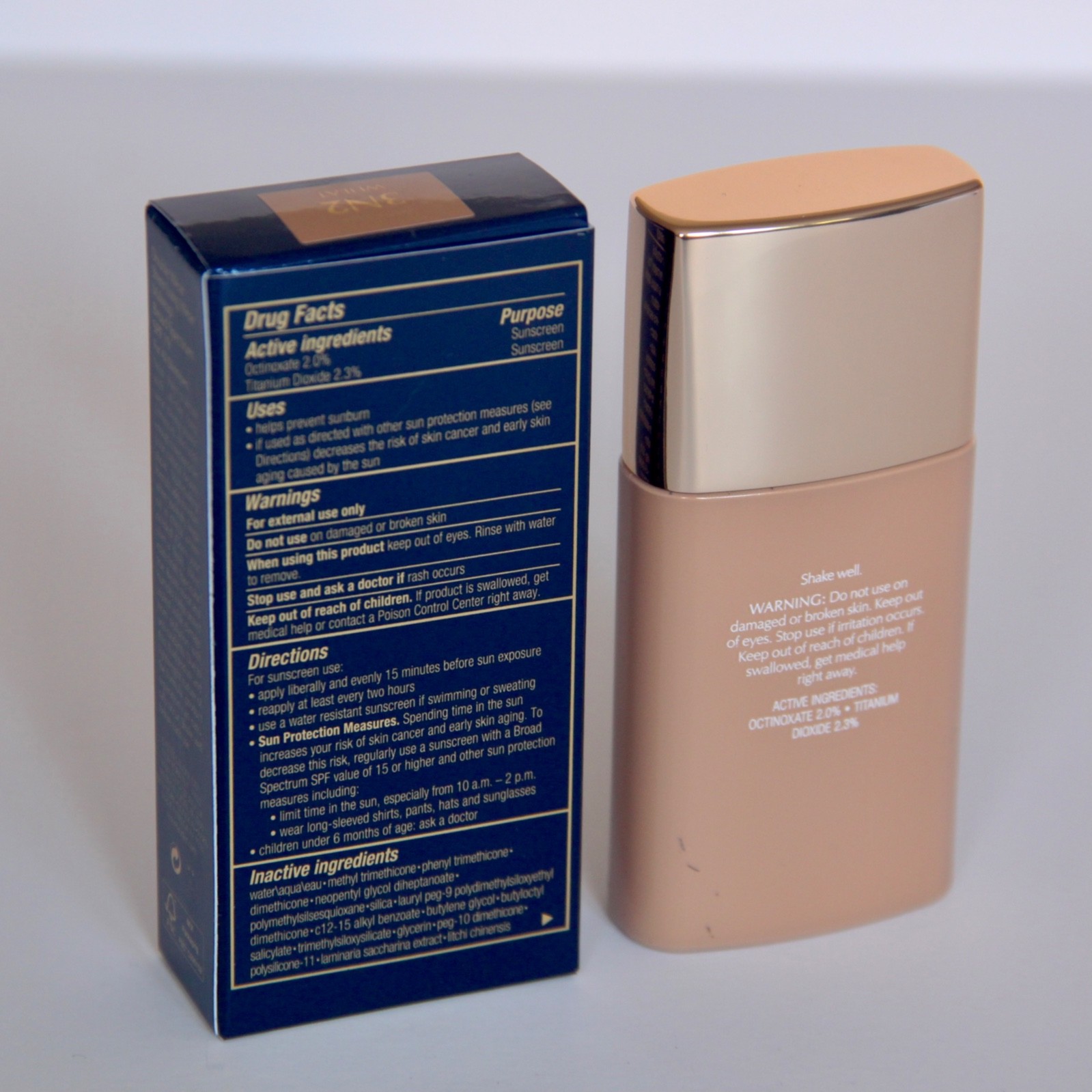 ESTEE LAUDER Double Wear Sheer Long-Wear Makeup 3N2 Wheat 1 Oz. 30 ml SPF 19 New