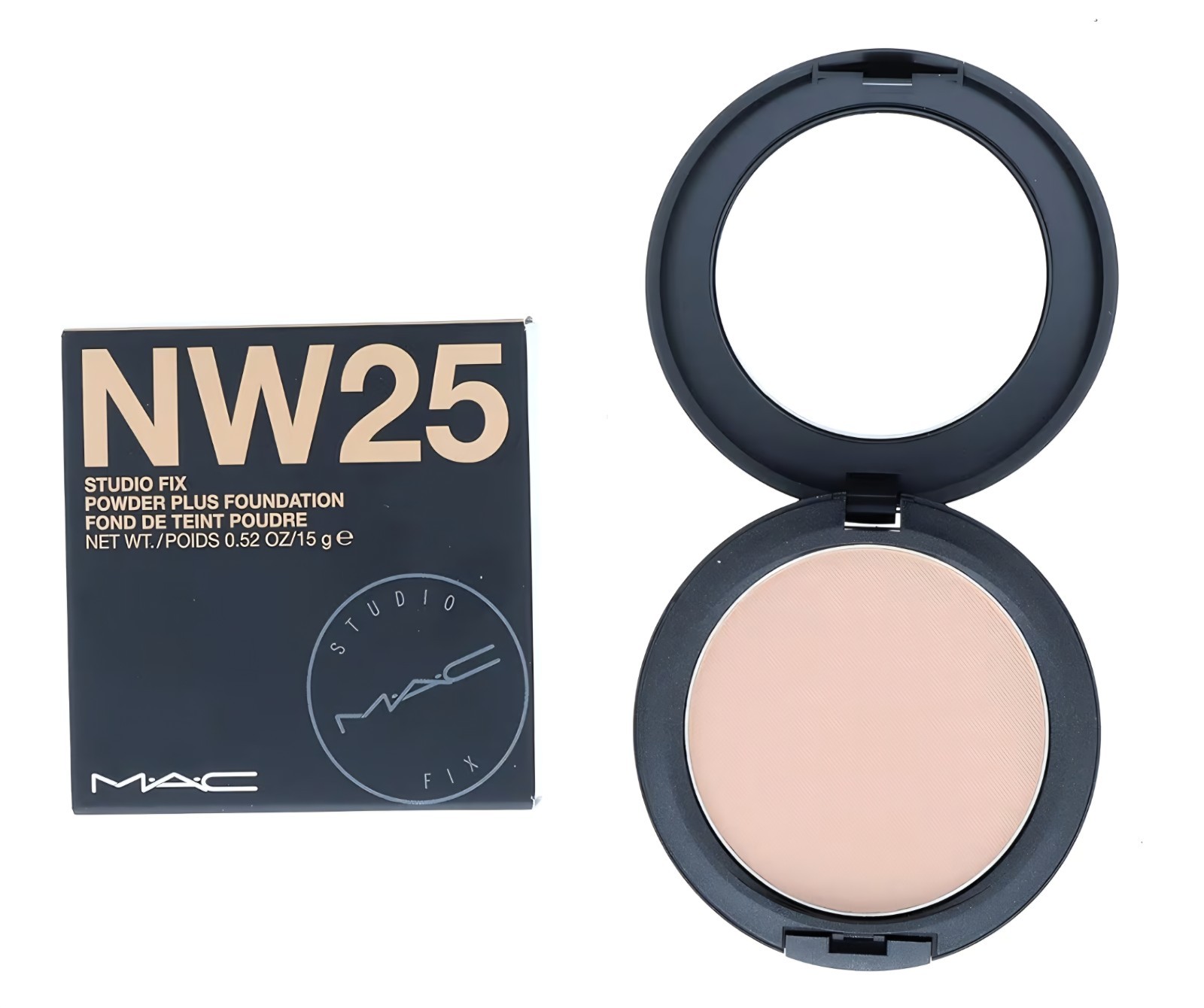 mac cosmetics studio fix powder plus foundation nw25