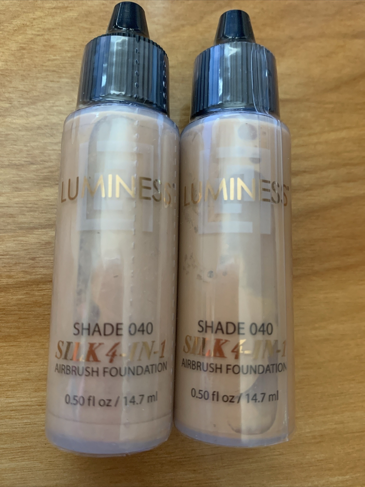 Luminess Air SILK 4-IN-ONE Advanced Shade 040 0.50 fl oz New & Sealed Lot Of 2