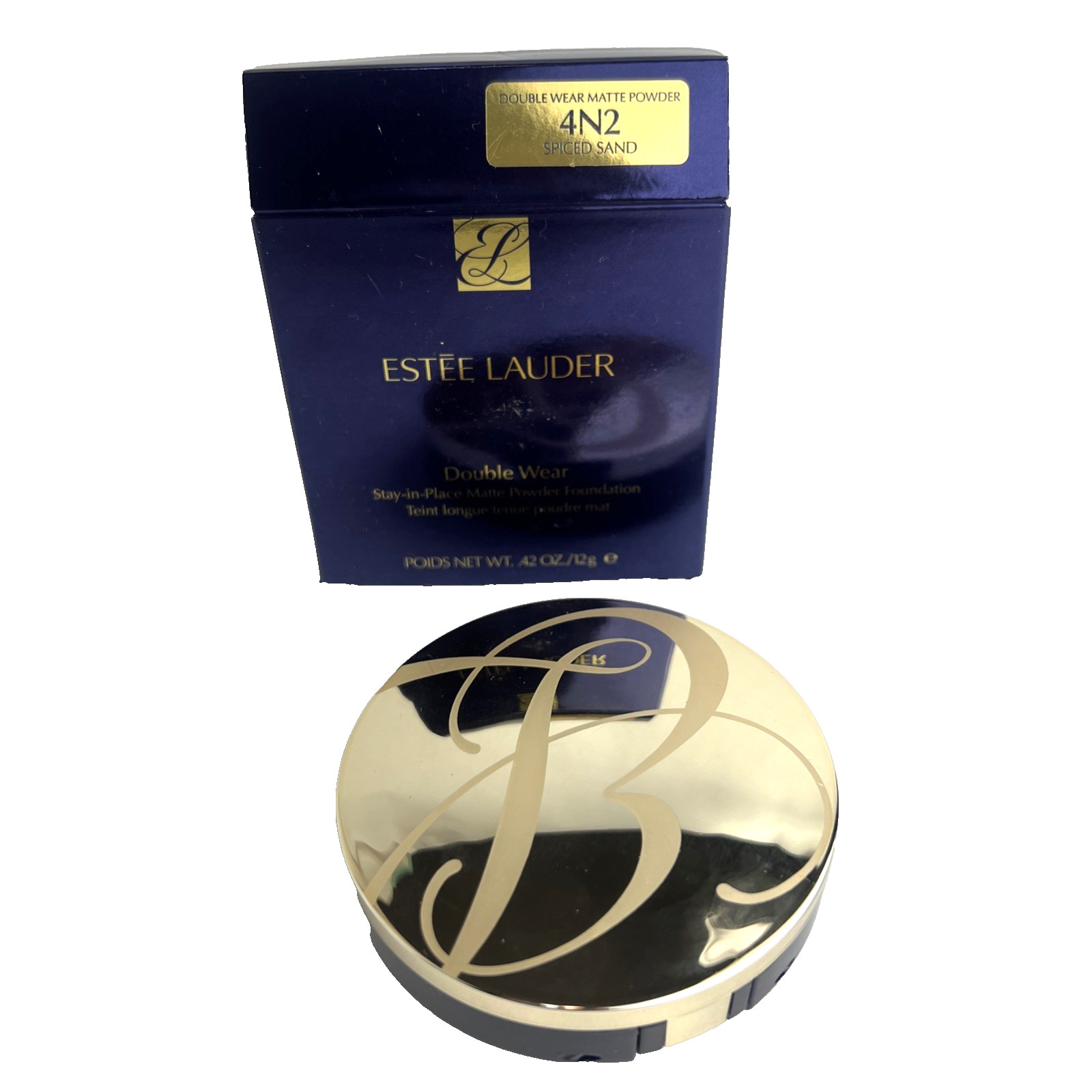 Estee Lauder Double Wear Stay-in-Place Matte Powder Foundation 4N2 Spiced Sand