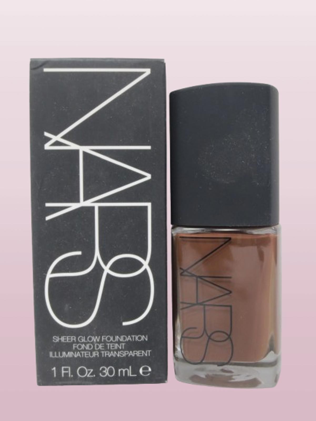 NARS SHEER GLOW FOUNDATION – DARK 6 MALI 4882 – 1 OZ BOXED
