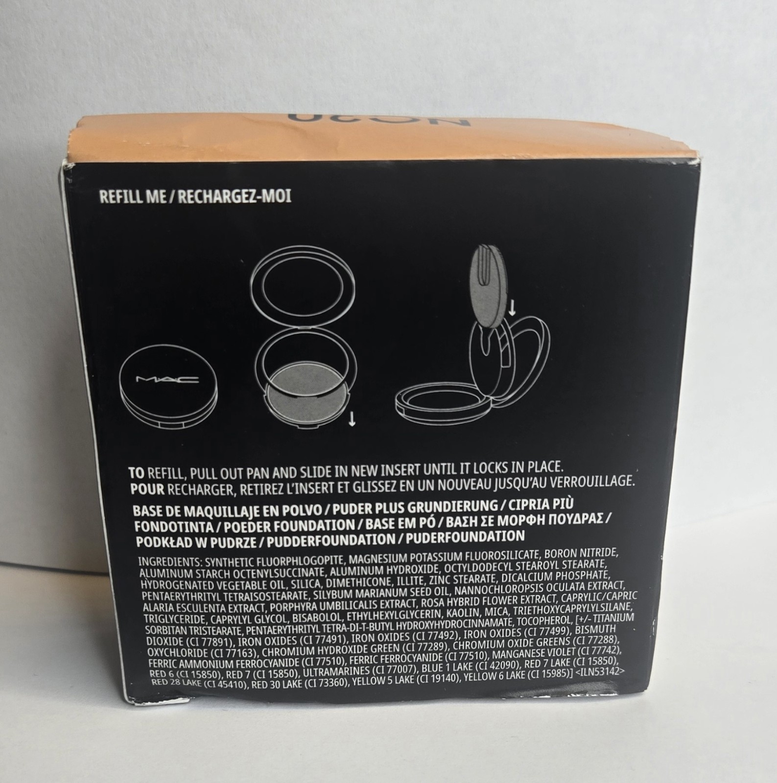 MAC Studio Fix Powder Plus Foundation – 24 Hr Oil Control – NC30 0.42oz *NEW*