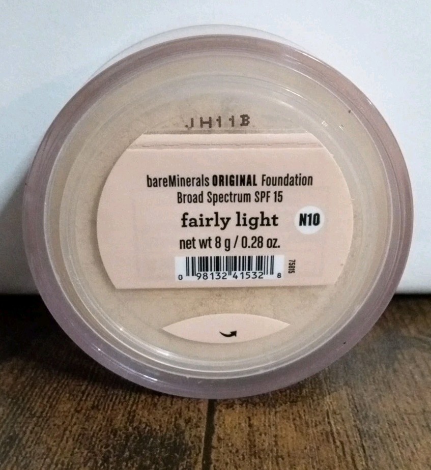 bareMinerals Foundation Broad Spectrum SPF 15 N10 Fairly Light 8g