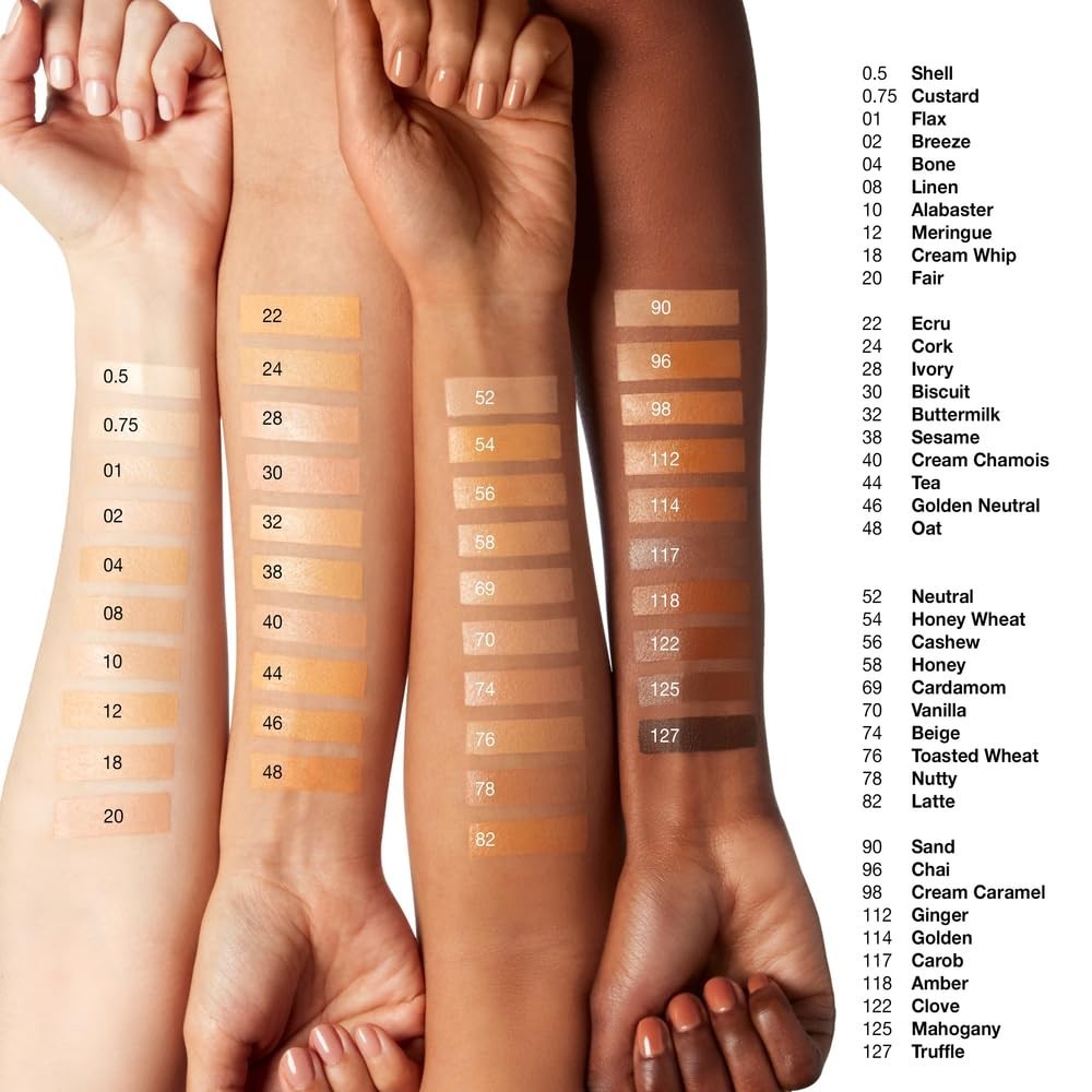 Lightweight Liquid Foundation and Concealer for Combination to Oily Skin