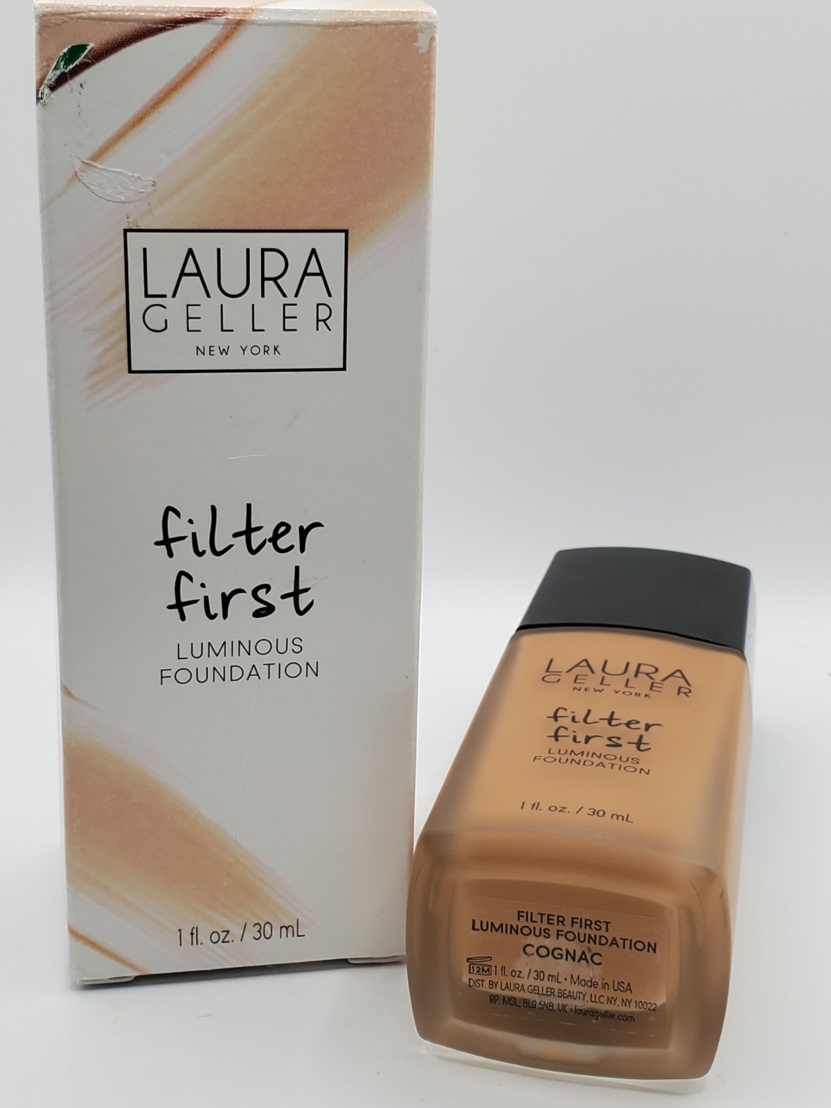 Laura Geller Filter First Foundation – Cognac | Smooth Blurring Coverage