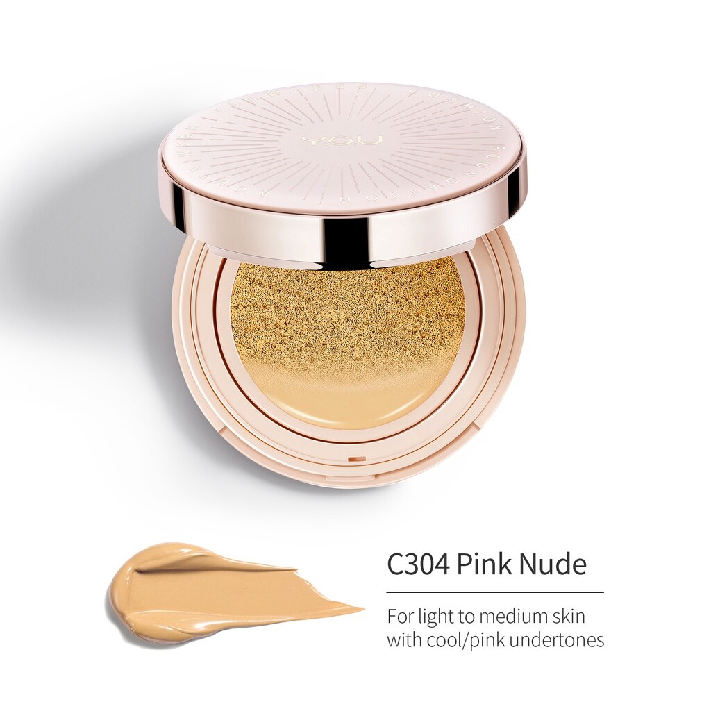 Y.O.U Noutri Wear+Flawless Cushion Foundation SPF40 PA+++ 11g.