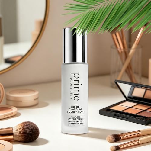 Prime Prometics Color Changing Foundation for Mature Women – Instantly Adapts to