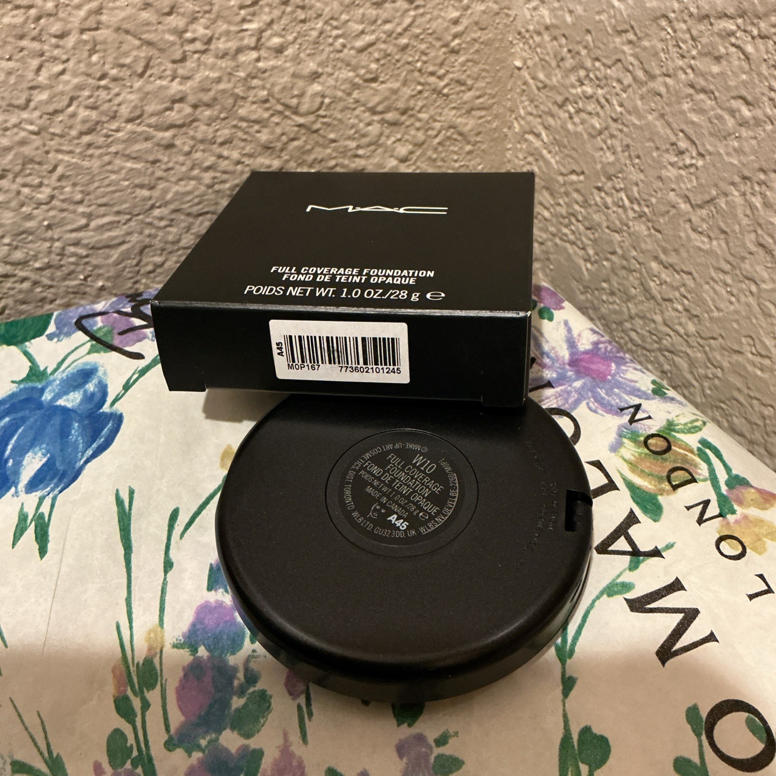MAC Full Coverage Foundation Shade NW10 Full Size 1oz / 28g New In Box
