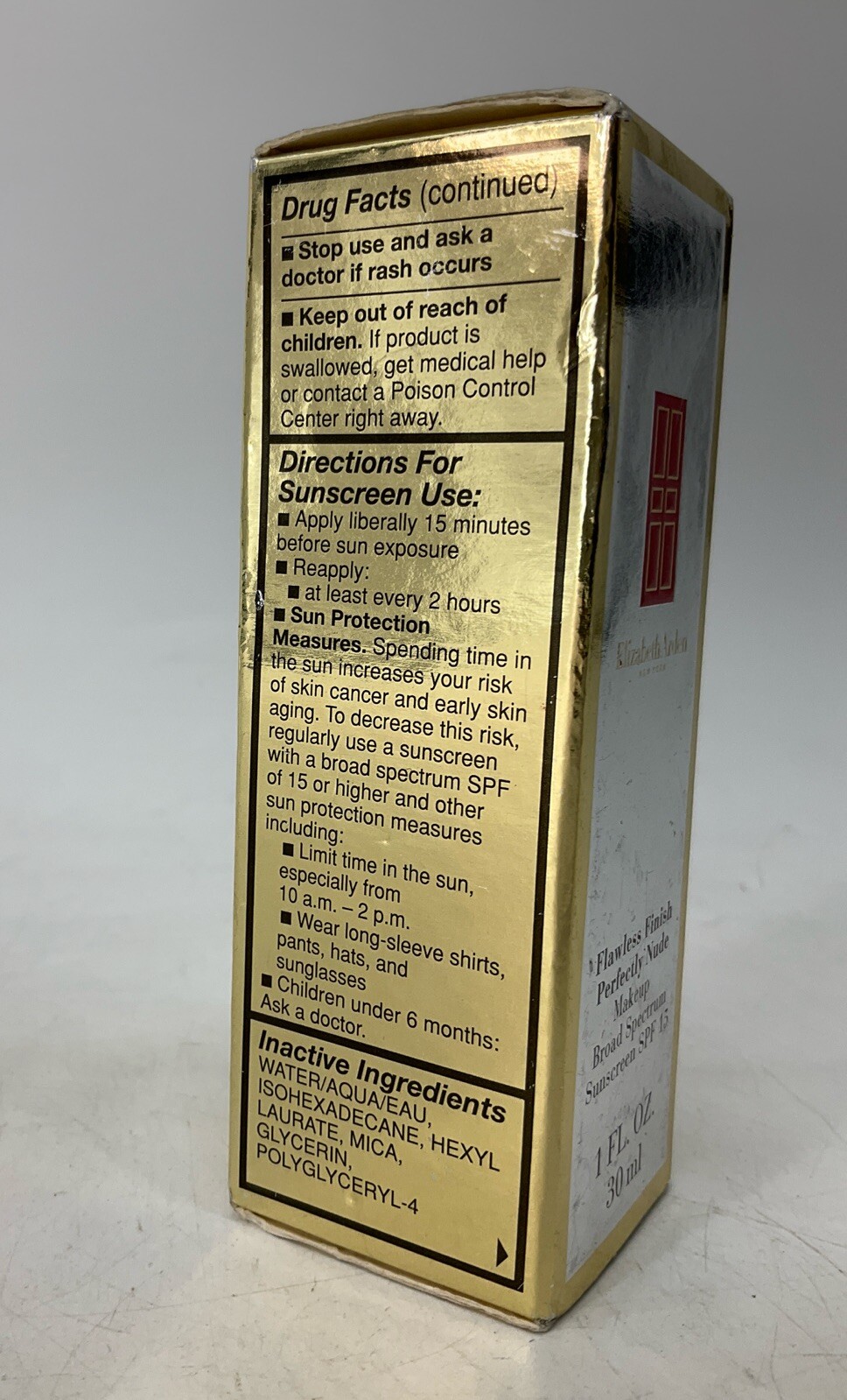 Elizabeth Arden Flawless Finish Perfectly Nude Foundation Makeup Cocoa 23 1.7oz