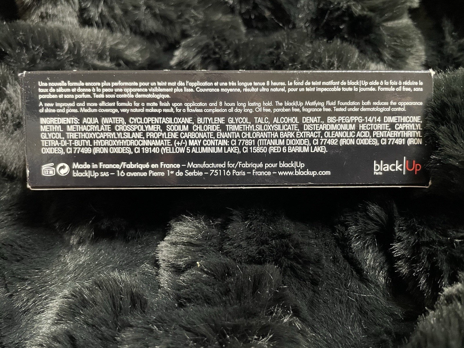 black|Up Matifying Fluid Foundation Shade 13 Matte 30ml NFLI13