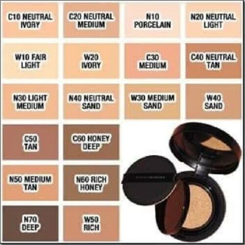 Avon Ink Lasting Cushion Foundation NEUTRAL TAN Color C40 ~ NIB ~ SHIPS NEXT DAY