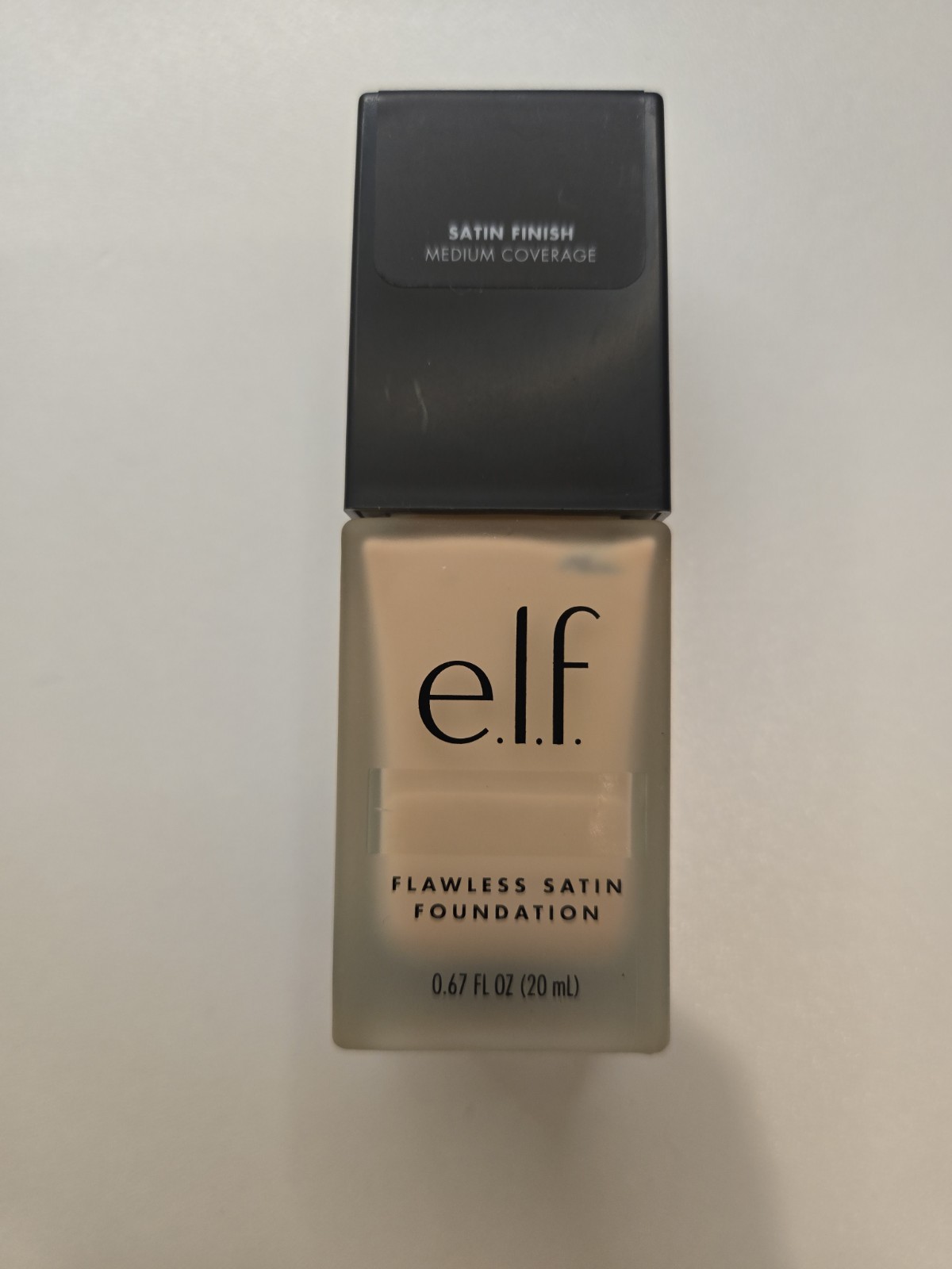 ELF Flawless Satin Foundation Shade: 130 SNOW 81391 New Sealed