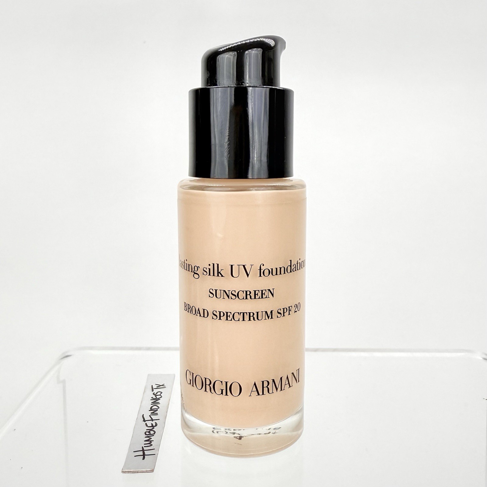 Giorgio Armani LASTING SILK UV Foundation Liquid #4 18ml 4 0.6oz Discontinued
