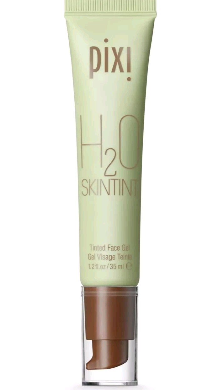 Pixi Beauty H2O SkinTint Tinted Face Gel, 1.2 fl oz / 35 ml, No 6 Espresso