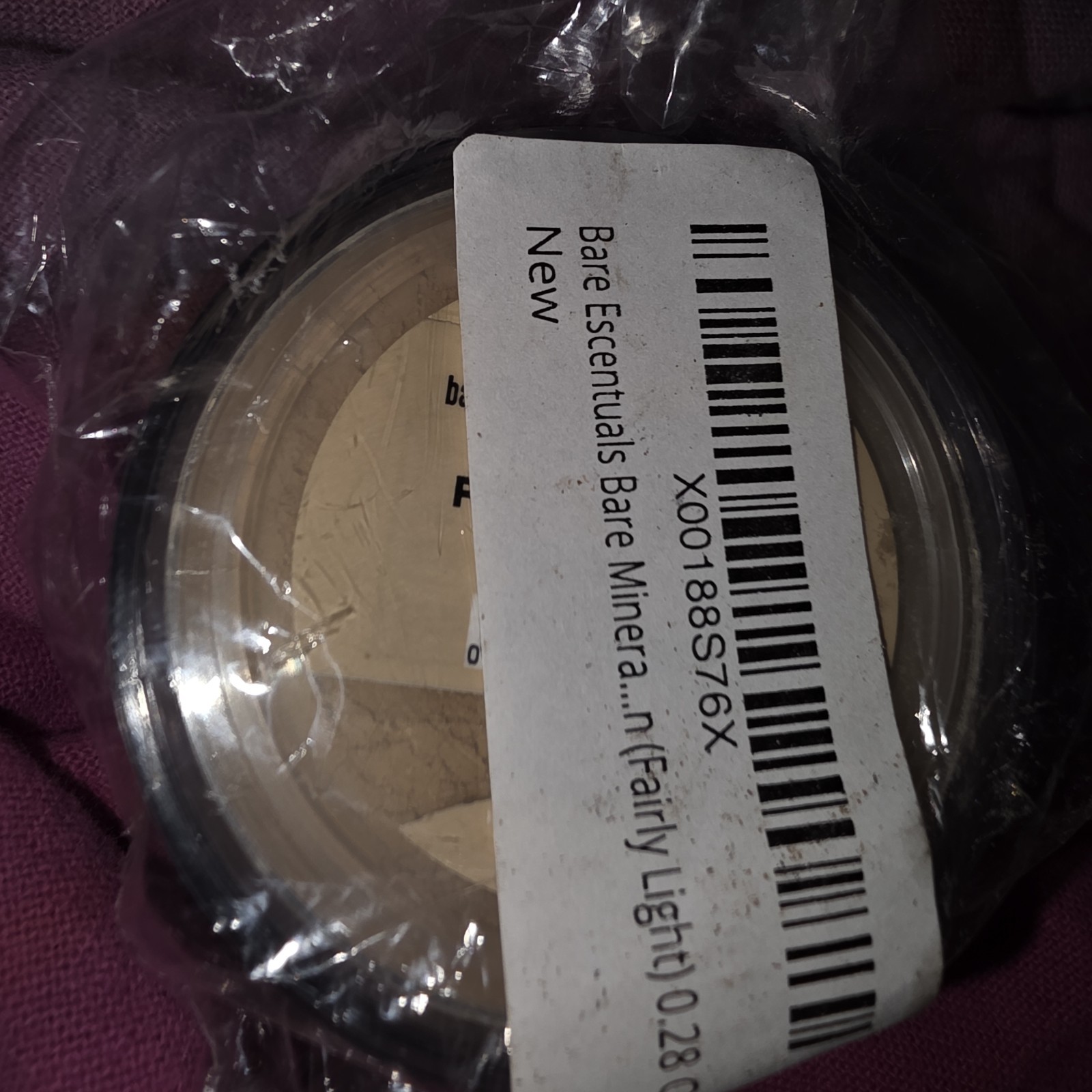 Bare Minerals Escentuals SPF 15 Matte Foundation fairly light N10 *SEALED*