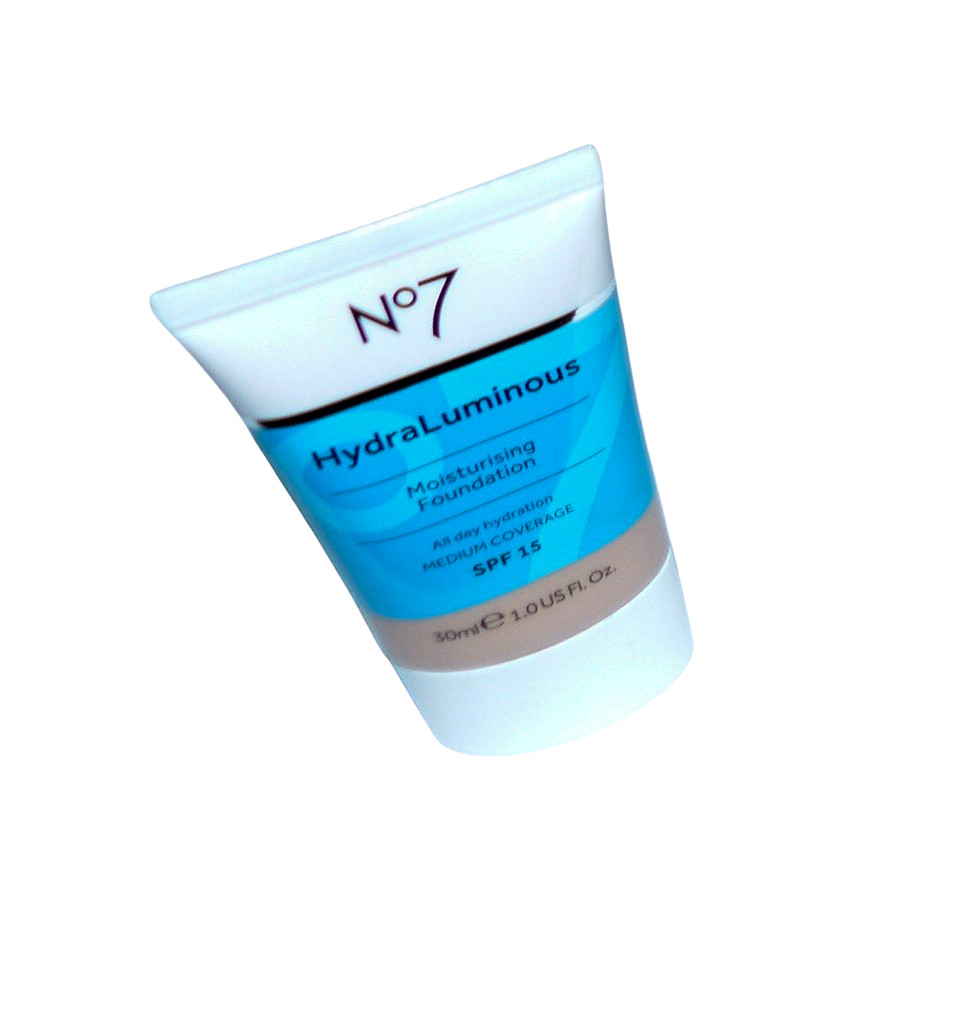 No7 HydraLuminous Moisturising Foundation 30ml, SPF15 Cool Vanilla Medium Cover