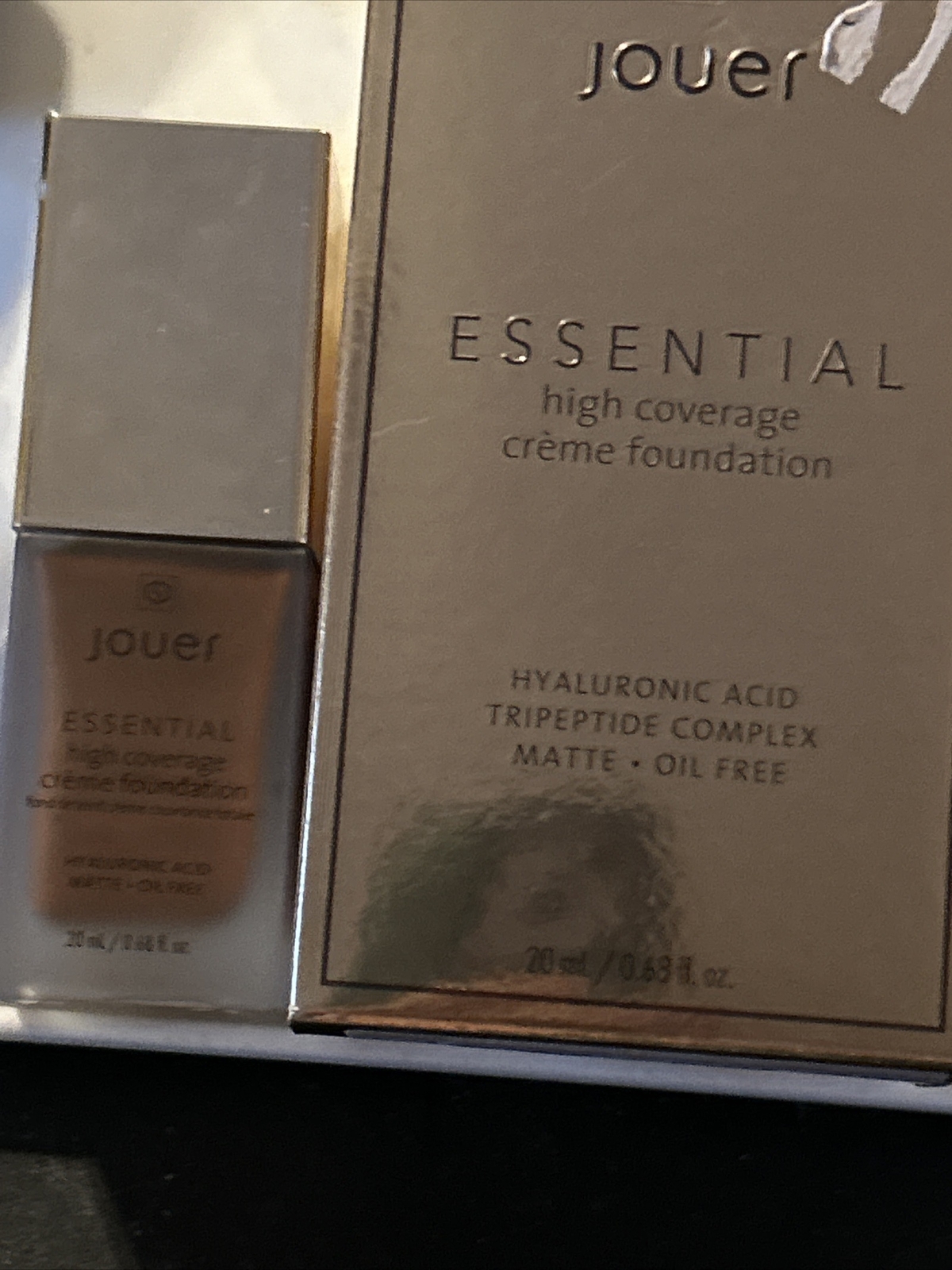 Jouer Essential High Coverage Creme Foundation MINK 0.68oz. NEW