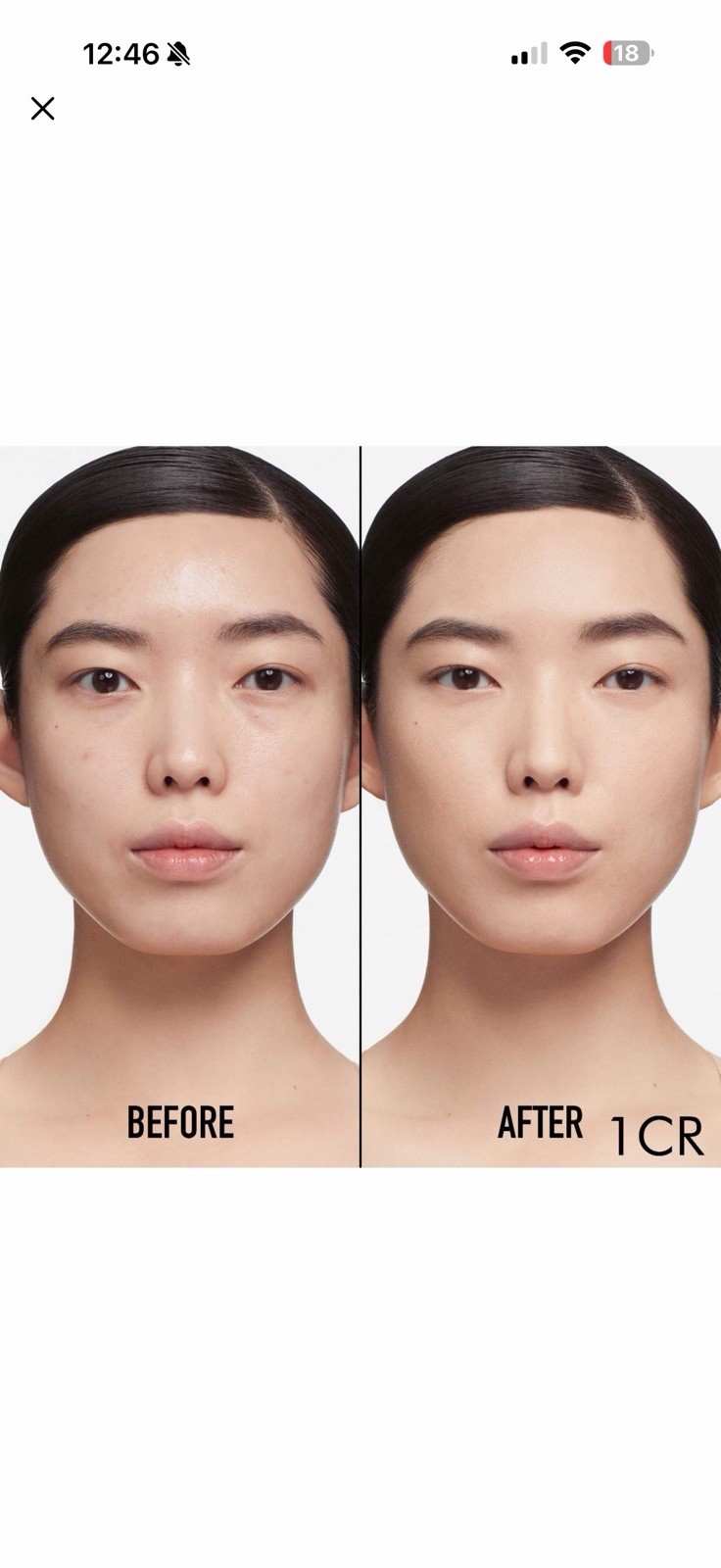 Dior Forever Skin Perfect Foundation Stick Shade 1CR