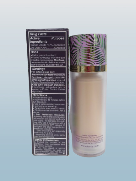 TARTE HIGH PERFORMANCE NATURALS FOUNDCEALER 8B PORCELAIN BEIGE 1 OZ NWB