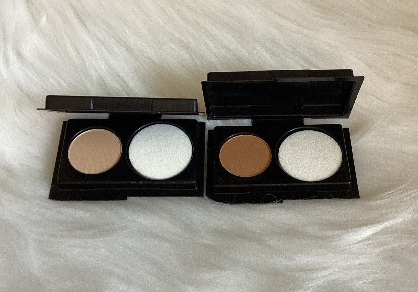 MAC Studio Fix Powder Plus Foundation w/ Sponge NC30 & NC50 ~ 0.05oz Each Travel