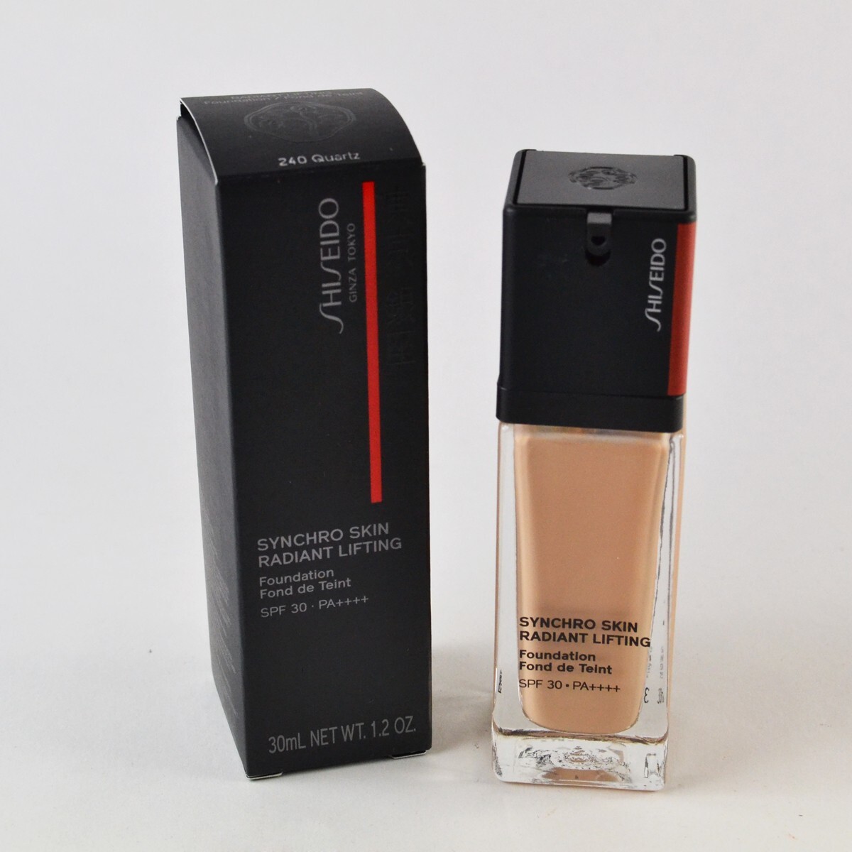Shiseido Synchro Skin Radiant Lifting SPF30 Foundation 240 QUARTZ