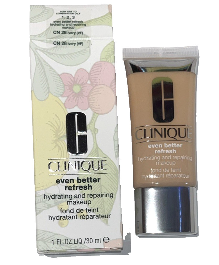 Clinique Even Better Refresh Hydrating and Repairing Makeup CN 28 Ivory VF 1 oz