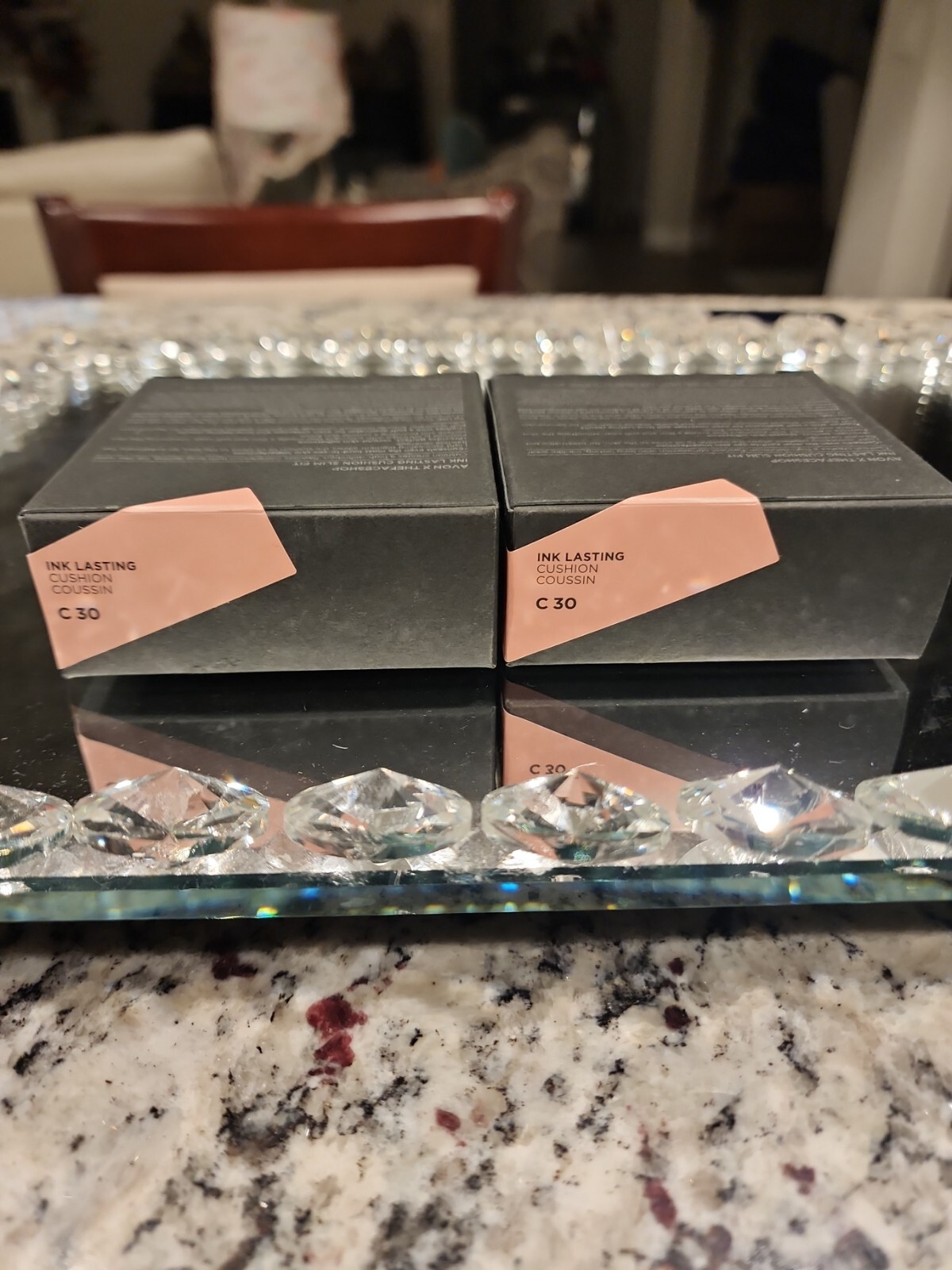 Avon The Face Shop Ink Lasting Cushion Foundation Slim Fit C30 x 2 units