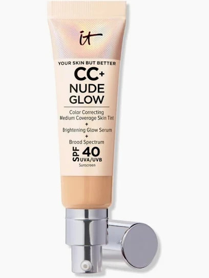 IT COSMETICS CC+ Nude Glow Lightweight Foundation + Glow Serum SPF 40 – 19SHADES
