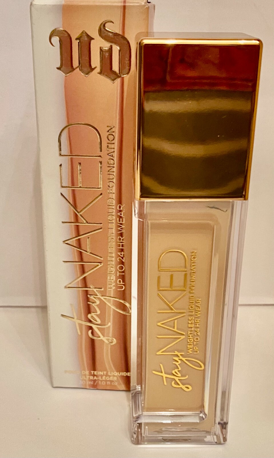 Urban Decay Stay Naked Foundation Up to 24 HR Wear # 10 NN Ultra Fair NIB