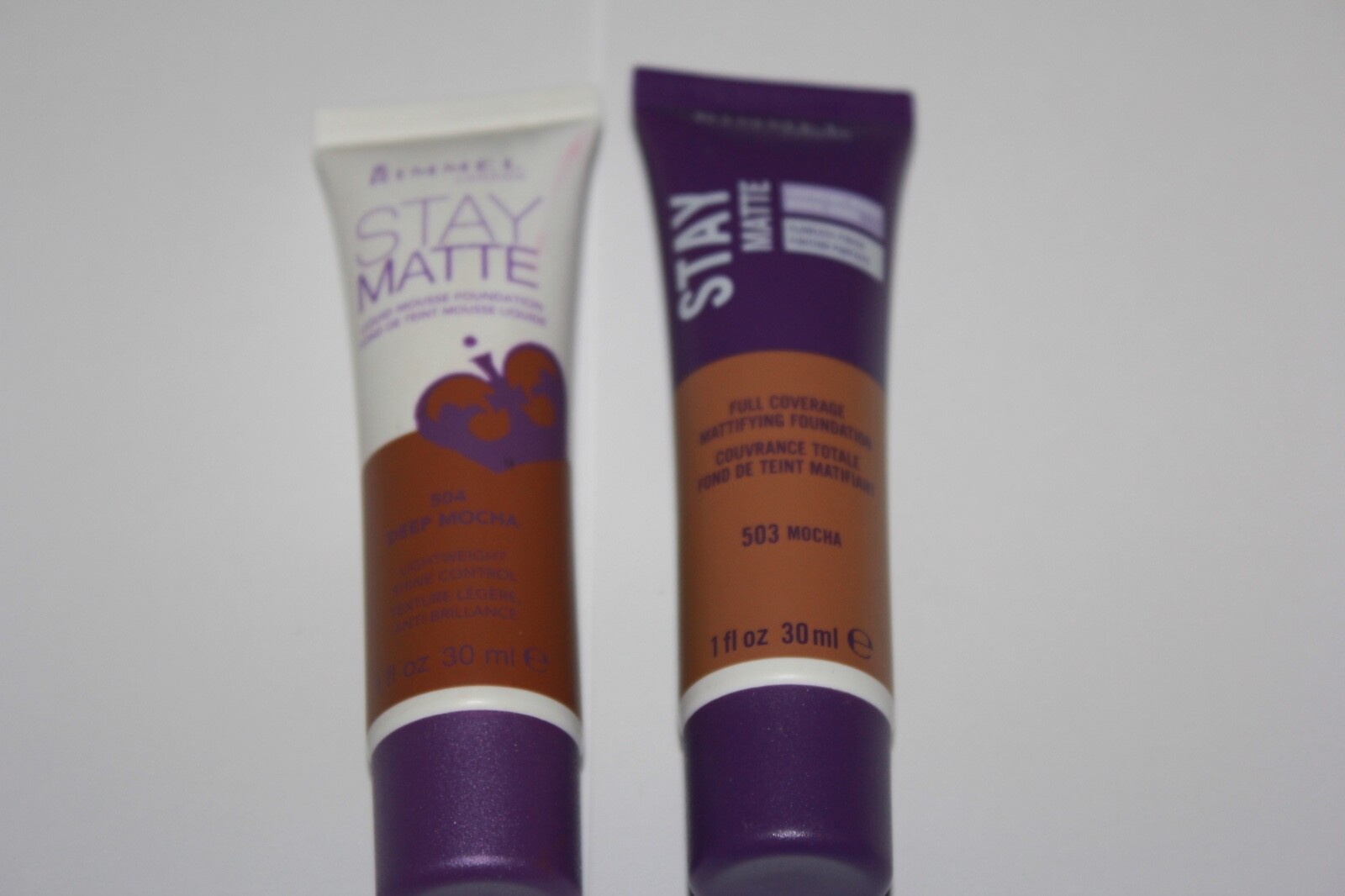 Rimmel Stay Matte Liquid Mousse #504 + Stay Matte full Coverage #503 Sealed