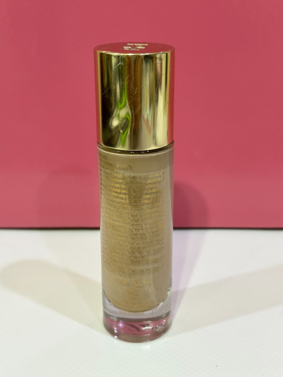 YSL Le Teint Touche Eclat Illuminating Foundation 1 oz *Dented- BD 40 Beige Dore